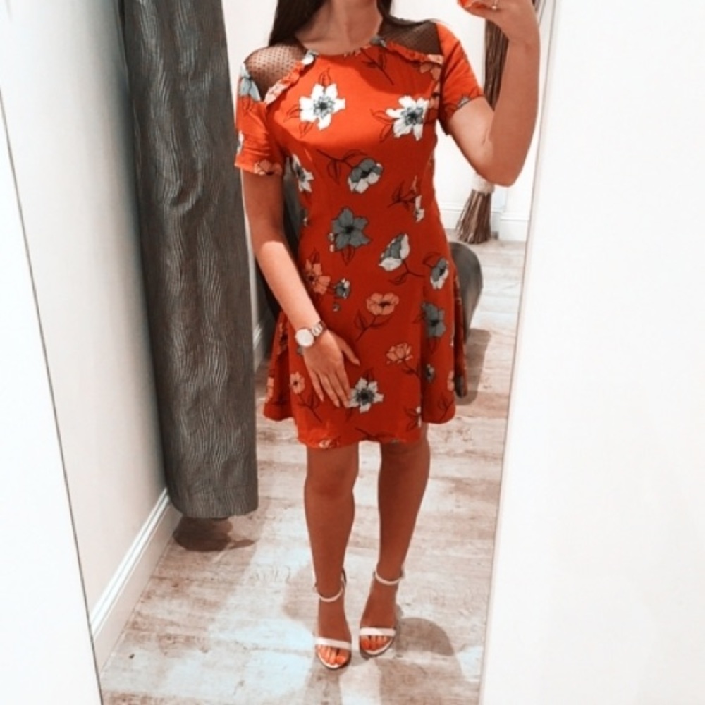 MINKPINK midi floral dress